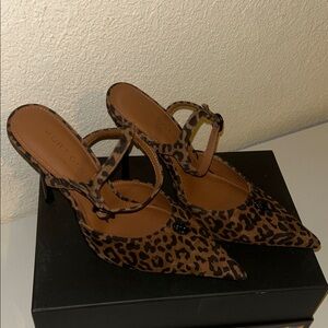 Kurt Geiger Leopard Print Heels